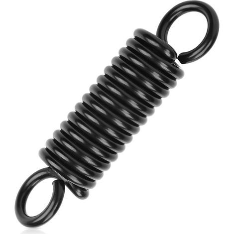 Spring Hook for Hanging Hammock, Load Capacity 400kg, Black (226.8kg) (1/5)
