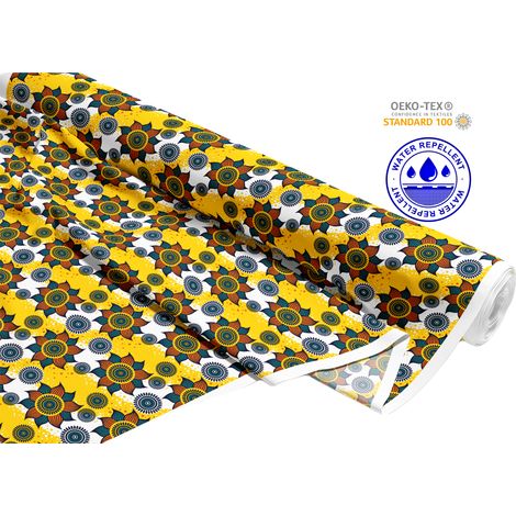 TESSUTI DECORATIVI PER ESTERNI OXFORD - Motivo tribale astratto I DR233 (1/5)