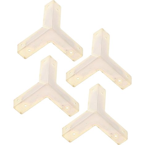 4 protège-coins décoratifs - pour menuiserie et quincaillerie (1/5)