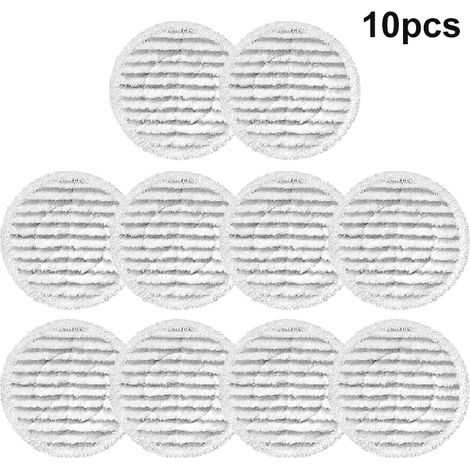 (10 pièces) Compatible avec les balais vapeur Shark séries S7000, S7001, S7000AMZ, S7001TGT, S7201, S7001C et U6002 : pièces détachées, lingettes et accessoires de nettoyage. (1/4)
