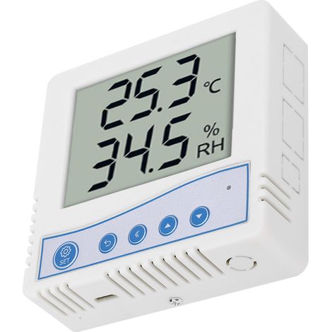 Transmetteur de température et d'humidité de qualité industrielle, haute précision, écran LCD, RS485 (1/5)