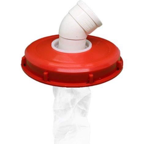 Couvercle IBC avec Filtre en Nylon, 163mm/245mm Filtre Cuve IBC Couvercle, Couvercle IBC avec Évent pour Réservoir d'Pluie IBC (1/5)