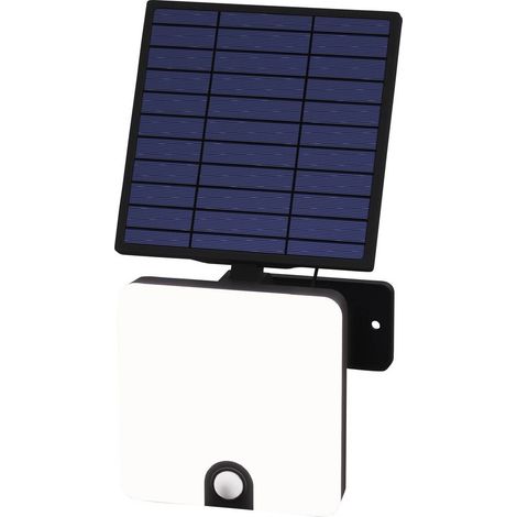 Müller-Licht Solata 21600068 Faretto a LED per esterni, Lampada solare da parete per esterni 12 W Colore luce: Bianco f (1/3)