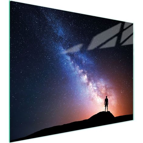 Glasschneidebrett 52x40 Sterne