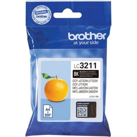 Brother LC3211 cartouche couleur pour imprimante jet d'encre - magenta