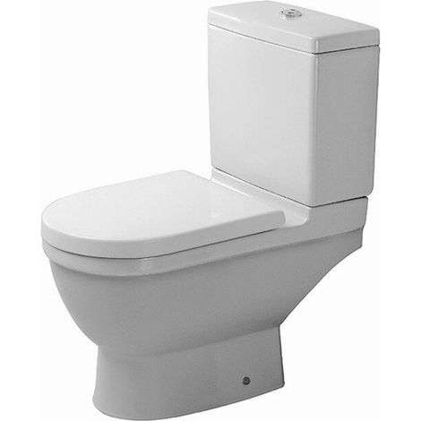 Duravit Stand-WC Kombi Starck 3 65,5cm, Abgang: waagerecht, weiß, (1/5)