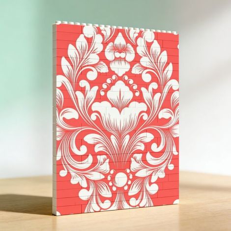 Cadre en briques pour couples, cadeau de la Saint‑Valentin et anniversaire (1/5)