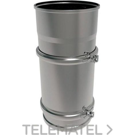 ROS tubo simple pared 355-550 100 ext 2700041 ros , Tubo Simple Pared 355-550 100 Ext 2700041 de la marca Ros Chimney.