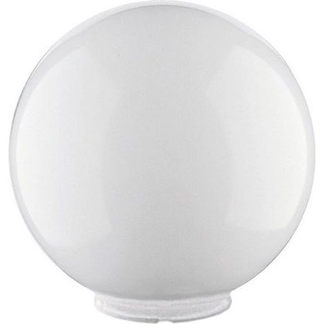 Globe en méthacrylate opale 30 cm – Résistant aux intempéries – Pour lampadaires Novolux Globos – Éclairage doux et uniforme – Cristher