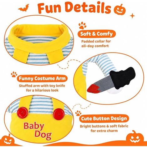 Costume Chien,Costume Chat,Deguisement Chien,Vêtements Animaux (M) (1/4)