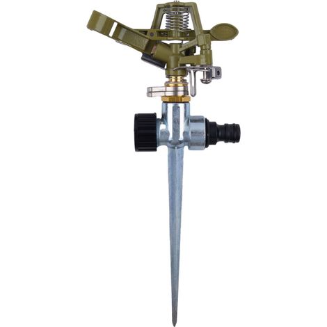 Arroseur Rotatif 360° - Raccord Fileté Externe DN15 - Portée 8 à 12 m - Débit 0,5 à 1,3 m³/h - Pression 2,0 à 4,0 bar - 1 Pièce (1/5)