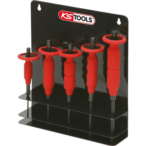 KS TOOLS Jeu de chasses goupilles 'AIR-GRIP' 5pcs 3-8mm ( 156.0000 ) (1/6)