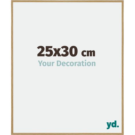 yd. - Cadre photo 25x30 - Hetre Clair - Plastique - Evry