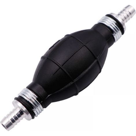 Bombilla de cebado de combustible de 10 mm, 2 piezas, bomba manual de línea de combustible, bomba de transferencia de combustible líquido para coche, barco, jardín. (1/5)