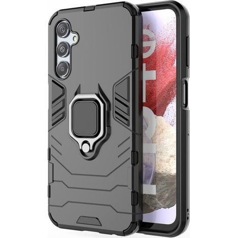 Étui pour Samsung Galaxy M34, anneau de support, noir (1/5)