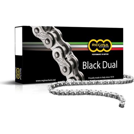Chaine 525-ZRA - 100 Maillons - Avec Joints Toriques - BLACK DUAL