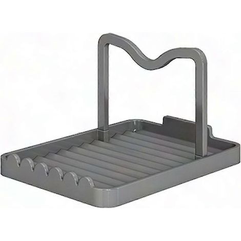 Deckelhalter aus Aluminium, Löffel- und Pfannenwenderhalter, Deckelablage für die Küche, Küchenutensilien-Zubehör, Besteckhalter, praktischer Ständer für Kochgeschirr. (1/5)