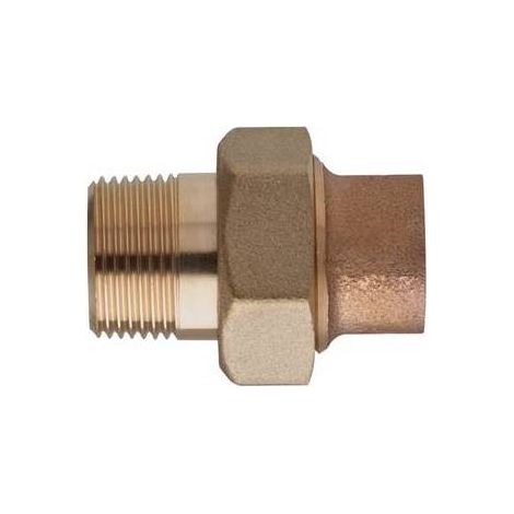 BOCCHETTONE BRONZO 3 PEZZI  M.  A SALDARE Misura: 1/2 x 14