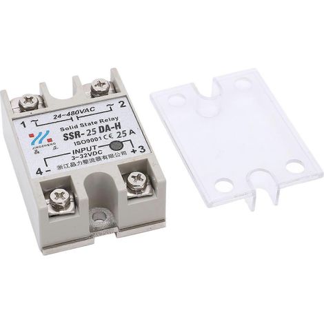 Halbleiterrelais, 1-phasig, SSR, Spannungsregelung, 25 A, AC 24–480 V, Steuerspannung 3–32 V DC