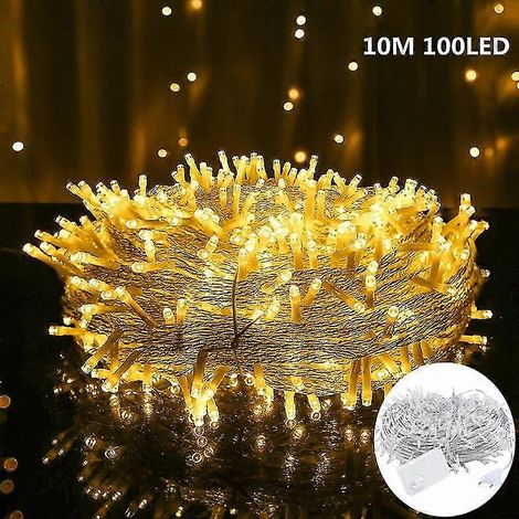 LED-Lichterkette für festliche Weihnachten, Schneeflocken- und Eiszapfenlichter, Weihnachtsdekoration für Zuhause, Neujahr 2022 (1/4)