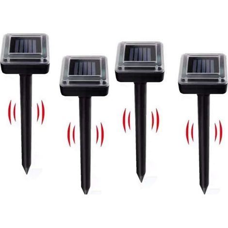 x Repellenti solari per talpe, Repellenti solari per topi, Repellenti solari per serpenti, Repellenti solari a ultrasuoni per talpe, Repellenti solari intelligenti per talpe, Per prato, giardino, para