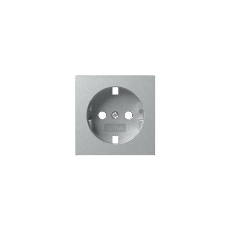 GIRA Abdeckung 492026 SCHUKO-SDO Sys55 F alu