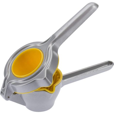 Westmark Spremiagrumi, Alluminio con rivestimento adatto all'uso alimentare/Plastica, Limona, Argento/Giallo, 50002260 (1/4)