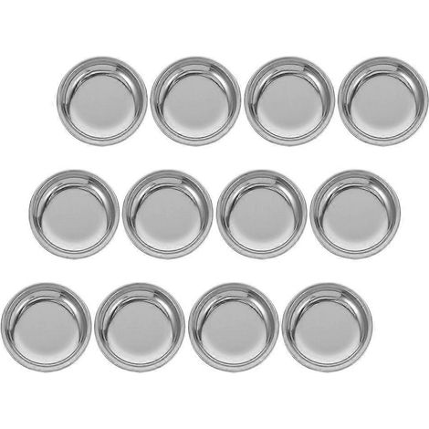 Plateau rond en métal pour sachets de thé avec fonction égouttoir (24 pièces) (1/5)