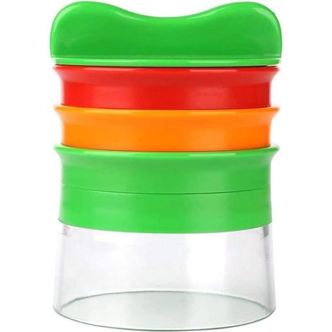 Coupe Légumes Spirale, 4 en 1 legumes Spaghetti Spirale, Spiralizer Legume Végétale Eplucheur pour Courgette Nouilles, Carotte, Concombre(Vert) (1/5)