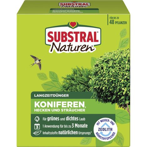 Substral Naturen Langzeitdünger Koniferen, Hecken & Sträucher 1,2 kg