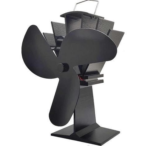 Ventilateur à 3 pales pour poêle à bois - Ventilateur pour poêle à granulés/cheminée (1/5)