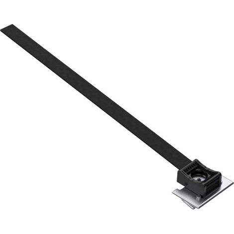 Hebotec KBS 4-20 C16 10 Basetta di fissaggio 3011-022-150C Nero 1 pz.