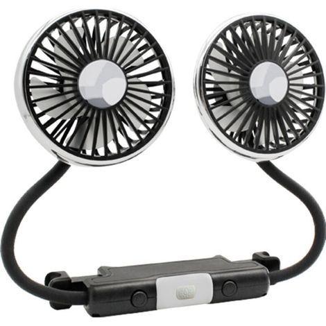 ZVD Ventilador ajustable para asiento trasero de coche, ventilador para asiento trasero para niños (1/4)