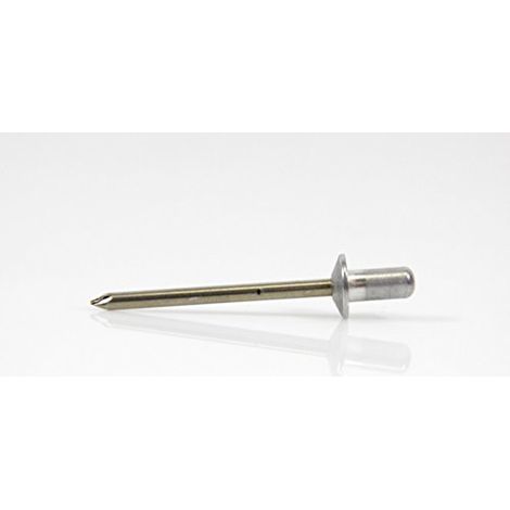 Rivetti Ciechi Cap Alluminio / Normale Acciaio Testa 4,8X11,0Mm Semiovale Acciaio (A 1000) (1/4)