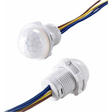 Infrared Motion Detector LED Downlight PIR 100v-240v Light Switch (1/5)