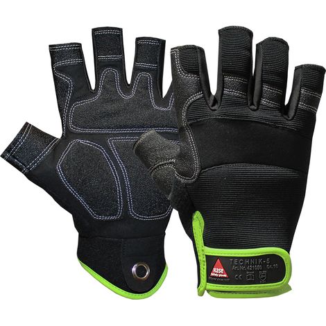 Hase Montagehandschuhe Technik, 0-Finger Größe 12, 10 Stk