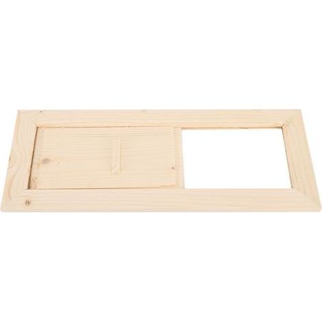 Grille D Aeration - Bois Massif - Pour Sauna Et Hammam - 34 Cm - 1 Unite (1/5)