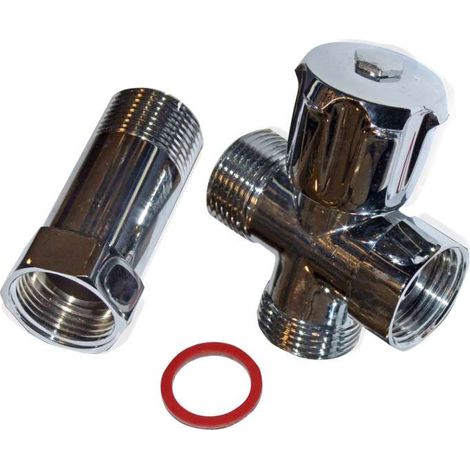 Rubinetto carico lavatrice per gruppi parete 3/4"