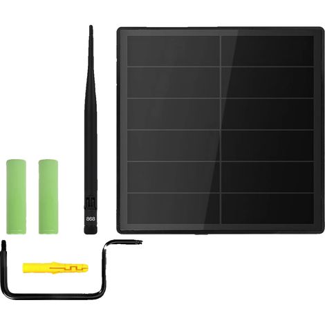 Nodo Meshtastic, alimentato a energia solare, GPS a lungo raggio, 868 MHz e 2 batterie (1/2)