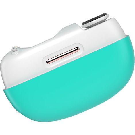 Tagliaunghie rotante portatile, ricarica rapida in 60 minuti, durata della batteria ultra-lunga di 90 giorni, tagliaunghie in ABS (verde). (1/5)