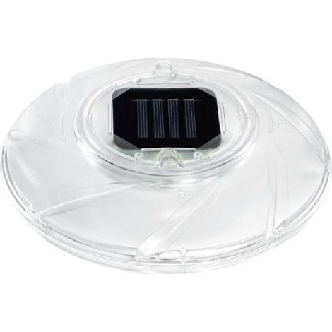 Lampe flottante solaire pour piscine Éclairage LED décoratif, charge automatique par panneau intégré, usage intérieur/extérieur (1/5)