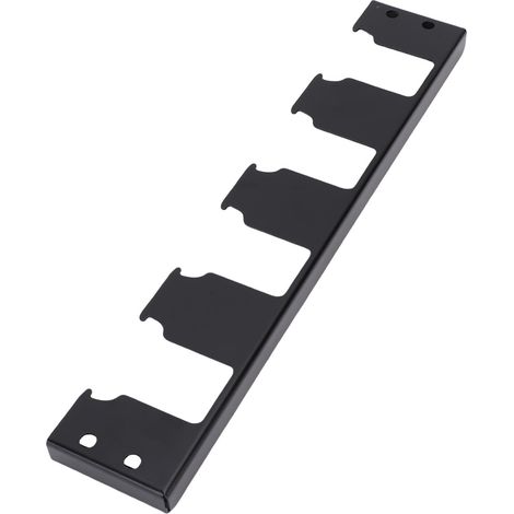 Support de batterie à 4 emplacements compatible avec le système Packout et doté de fixations latérales pour rails d'angle. Solution de rangement latéral facile à utiliser. (1/5)