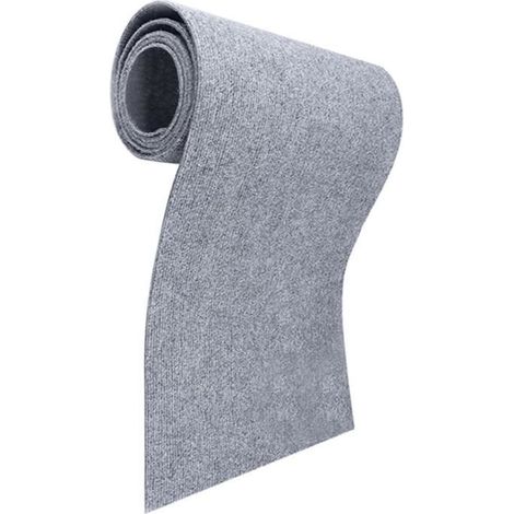 grattoir chat canapé,40200CM tapis griffoir chat,Auto-adhésif Griffoir pour Chat, DIY Trimmable Chats Grattoir, Gris clair -yd (1/4)