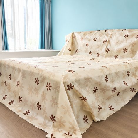 Housse de protection anti-poussière 1,5 m x 1,5 m adapté pour four motif carreaux 3D en polyester 8,8 × 10 × 10 cm 80 g – Livraison gratuite