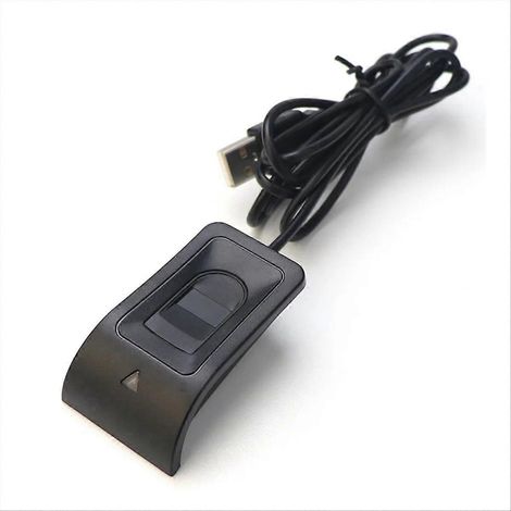 Biometrischer USB-Fingerabdruckleser für Windows 11/10 PCs, kompakter Sicherheitsscanner. (1/5)
