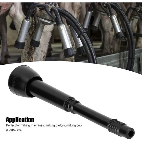 Accesorios para pezoneras – 4 piezas de goma – revestimientos para pezones – máquina de ordeño para ovejas y vacas – 293 mm/500 g (1/5)