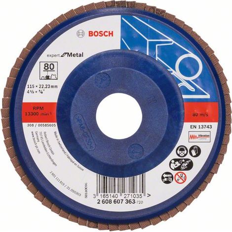 Lamin/Flap Expertmetal:115 Rectoplast 80 - Bosch (1/2)