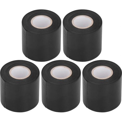 5 Pièces Noir Ruban de Tuyau de Climatiseur, Largeur 6cm Longueur 14 Mètres (1/5)