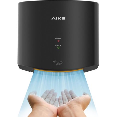 Air Wiper Sèche-Mains Compact, Séchage Rapide, Pour Sanitaires Publics  1400W 220V, Faible Consommation, Sans Papier Ni Contact, Prêt À L'emploi, Faible Bruit, Matériau ABS, AK2630S