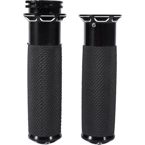 25mm Poignées Moto CNC pour Guidon Touring - Poignées Mains Motocyclette (1/5)